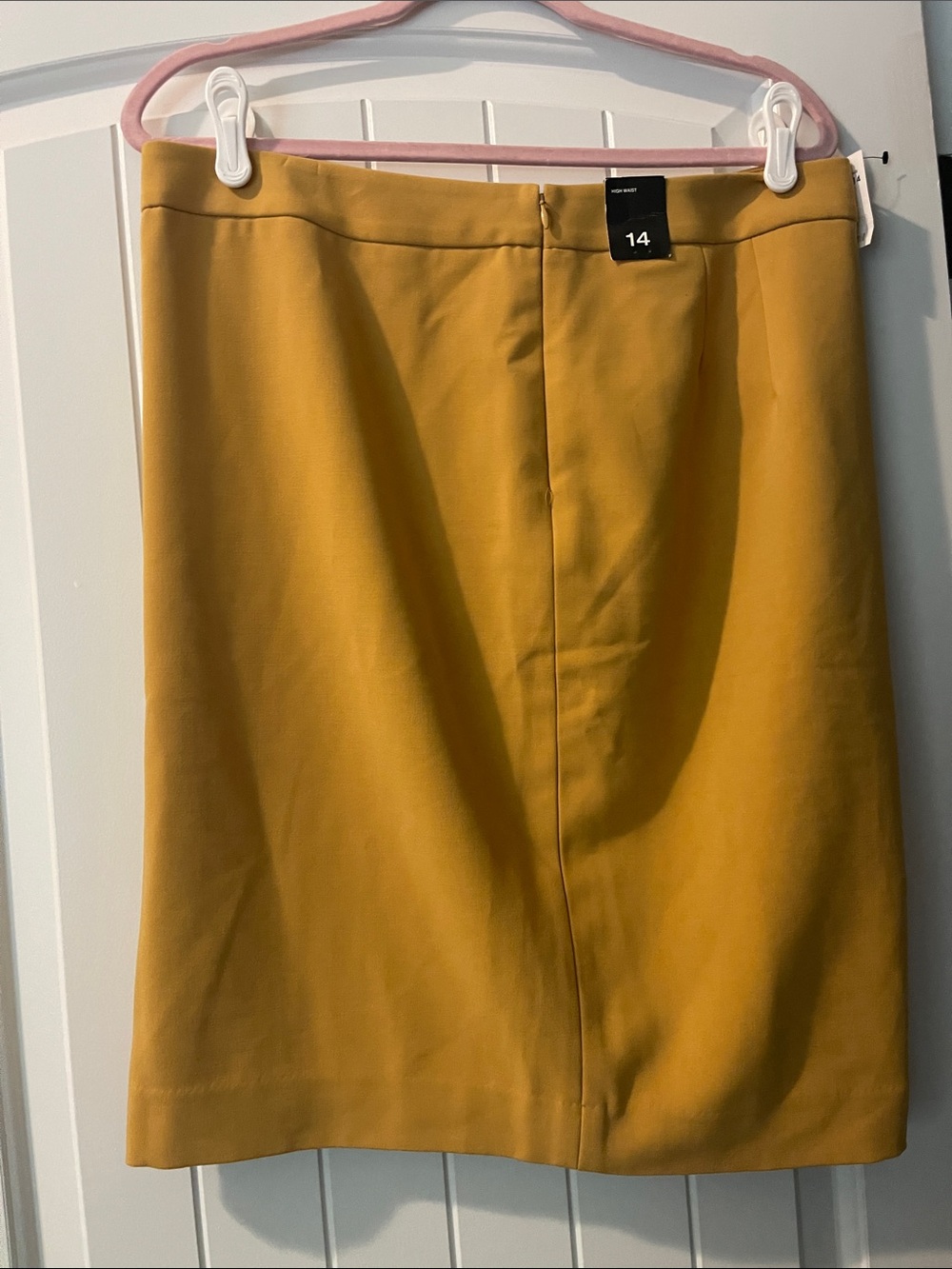 The Limited Mustard Yellow Pencil Skirt